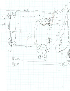 One of many wiring sketches.