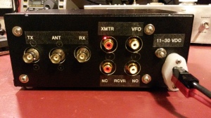 T-R Time Machine back panel